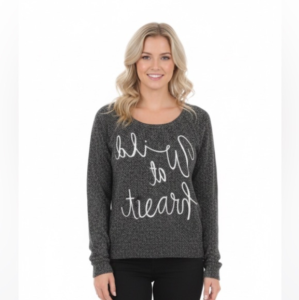 Wild at Heart large graphic cozy sweatshirt
